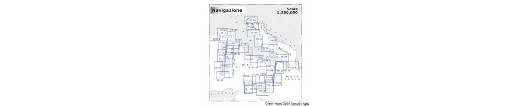 Cartographie NAVIMAP 1:250.000 pour navigation à moyenne portée